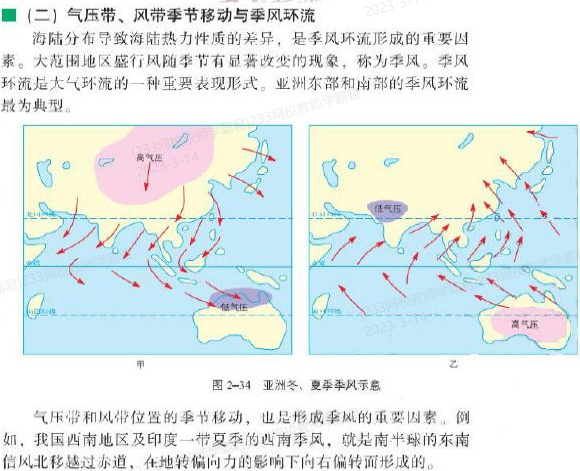 2023年上半年教师资格证考试《高中地理》题（考生回忆版）(图11)